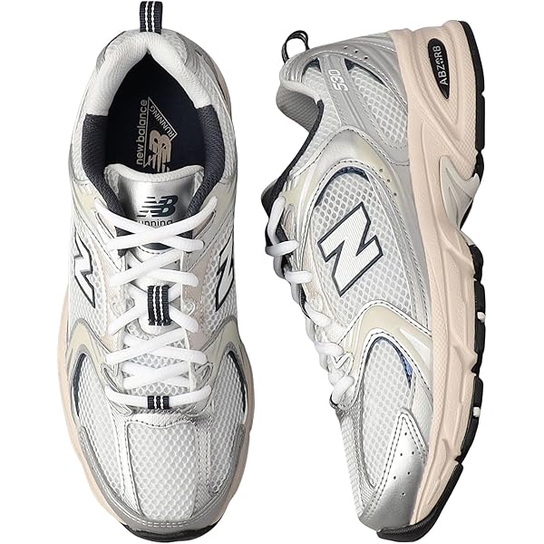 Amazon | [ニューバランス] MR530 KA ホワイト/シルバーメタリック (KA